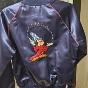 Disney Sorcerer's Apprentice Jacket, X-Large, Blue/Red Embroidered